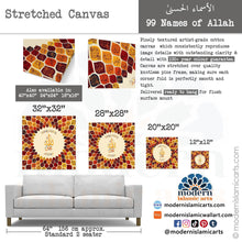 Load image into Gallery viewer, 99 Names of Allah | Fall Colors | Islamic Wall Art