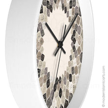 Load image into Gallery viewer, 99 Names of Allah Clock | Grey-Beige | Islamic Wall Art