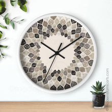 Load image into Gallery viewer, 99 Names of Allah Clock | Grey-Beige | Islamic Wall Art