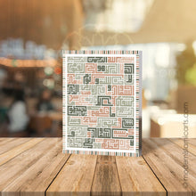 Indlæs billede til gallerivisning Islamic Art | Acrylic Block / Prism | Green Beige | Ayatul Kursi | Kufic Islamic Art - Modern Islamic Arts