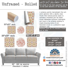 Afbeelding in Gallery-weergave laden, Arabesque Set of 3 Islamic Wall Art | Beige | Surah Yusuf Arabesque Islamic Decor