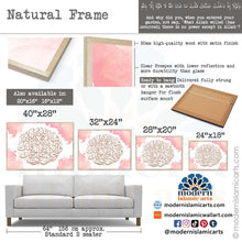Charger l'image dans la galerie, Surah Kahf | Pink | Watercolor Islamic Canvas
