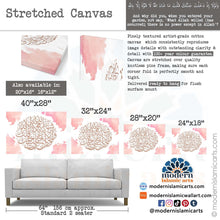 Charger l'image dans la galerie, Surah Kahf | Pink | Watercolor Islamic Canvas