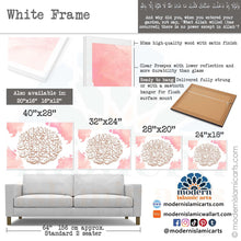 Charger l'image dans la galerie, Surah Kahf | Pink | Watercolor Islamic Canvas