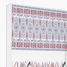 تحميل الصورة في عارض المعرض ، Islamic Decor of Surah Taubah in Grey-Red Arabesque Black Frame with Mat