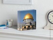 Indlæs billede til gallerivisning Acrylic Block / Prism | Dome of the Rock | Al Aqsa Mosque | Palestine

